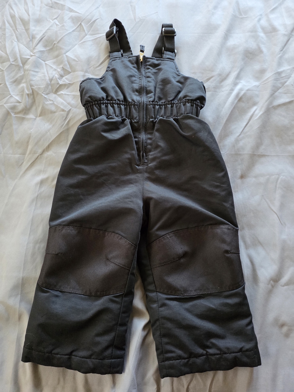 healthtex Black Snow Overalls with Adjustable Straps